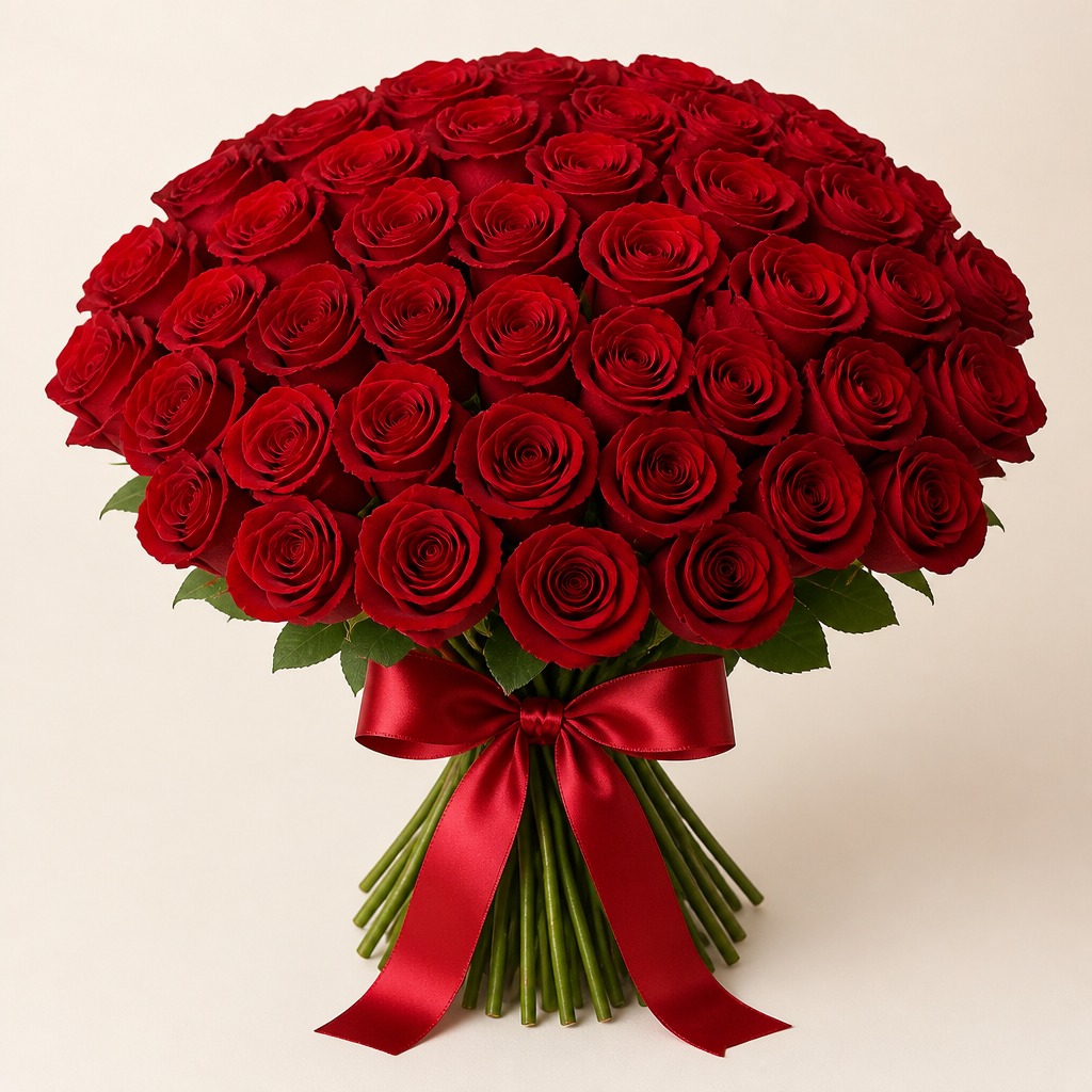 50 Red Roses — 50枝紅玫瑰
